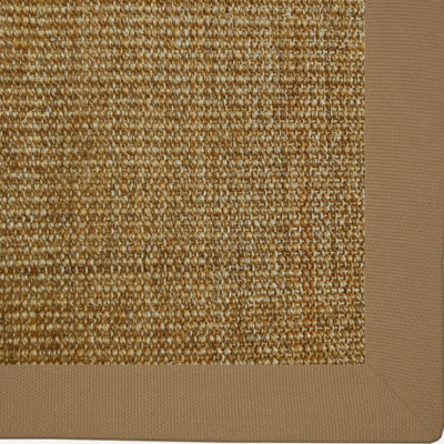 Picture of Sisal - Wild honey with Tan Binding 2.2m x 1.77m