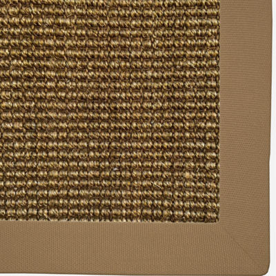 Picture of Sisal - Olive bark with Tan Binding 1.8m x 2m