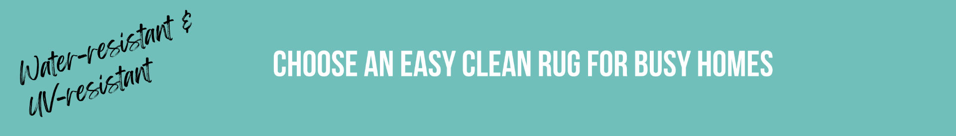Easy Clean Rugs